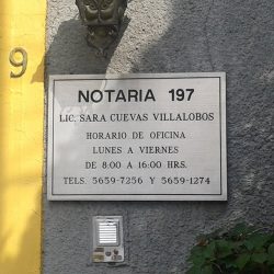 Lic. Sara Cuevas Villalobos Notaría 197