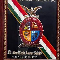 Notaría 205, Lic Mildred Amelia Monarrez Bañuelos (Culiacán )