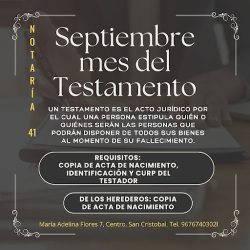 Notaría Pública #41 (San Cristóbal de las Casas )