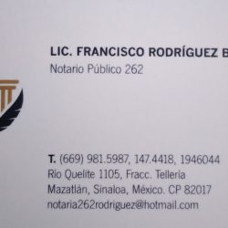 Notaria Publica No. 262 (Mazatlán )