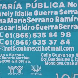 Notaría Pública No.5 (Monclova )