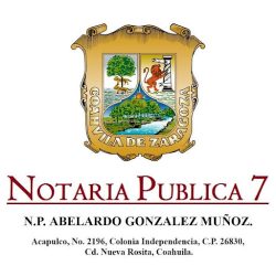 Notaria Pública No. 7 (San Juan de Sabinas )